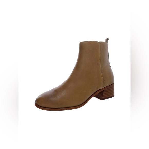 🆕 VINCE CAMUTO | JERILDINI LEATHER BOOTS | TAN | SIZE: 7.5 - Picture 2 of 6
